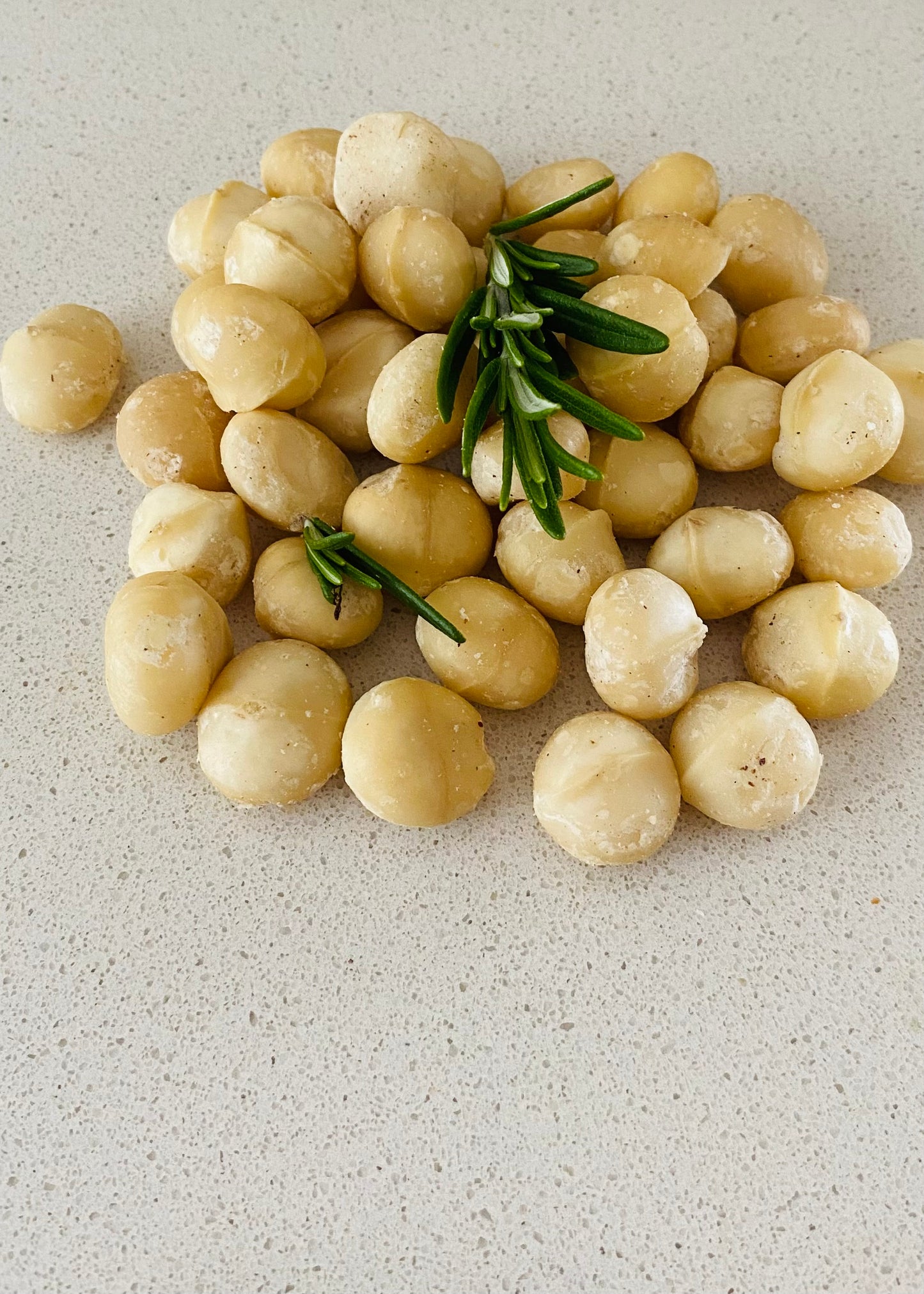 Rosemary and Sea Salt Whole Macadamias