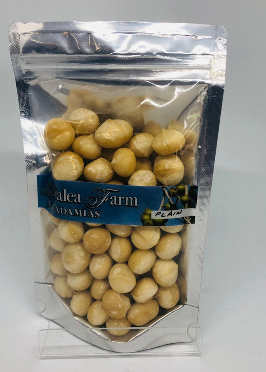 Plain Whole Macadamias 180gms